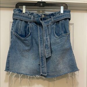 Free People - East of Eden mini denim skirt - size 31